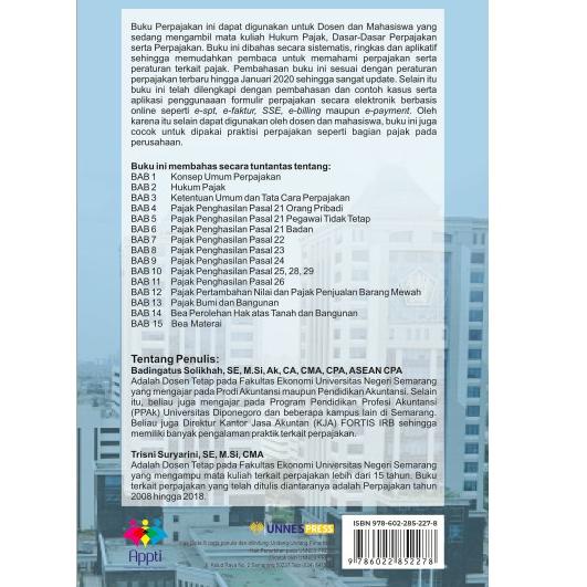 

CI318 Buku Perpajakan Terbaru’21 dilengkapi UU HPP 2022 ぇ 63