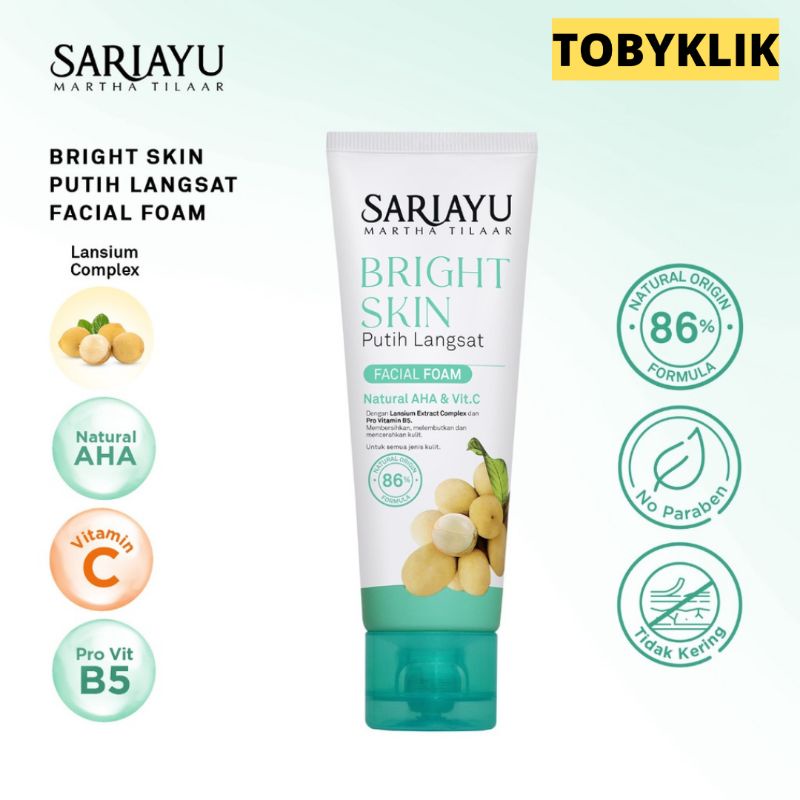 Sariayu Acne Care Intensive Serum 12ml, Sariayu Acne Care Facial Foam 75gr, Sariayu Bright skin Facial Foam 75gr