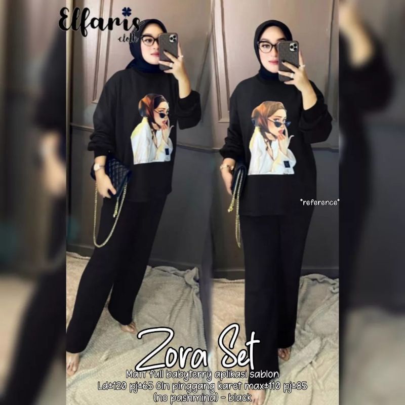 ZORA/AZURA SETELAN BAJU WANITA