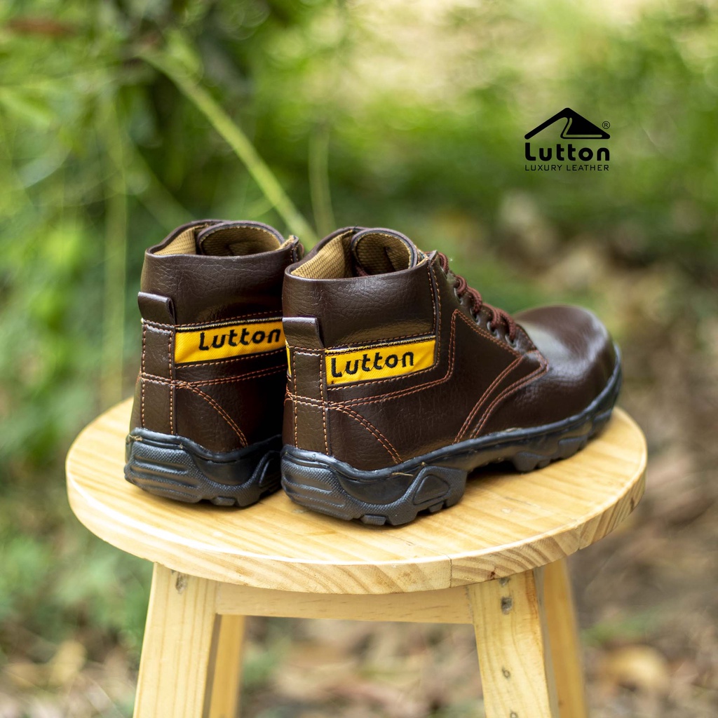 LUTTON 39-43 SEPATU SAFETY BOOTH NEW