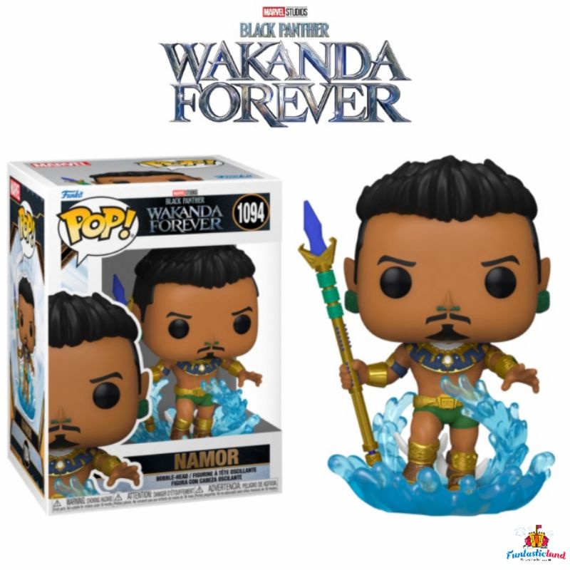 Original Funko POP Marvel Black Panther : Wakanda Forever - Namor #1094