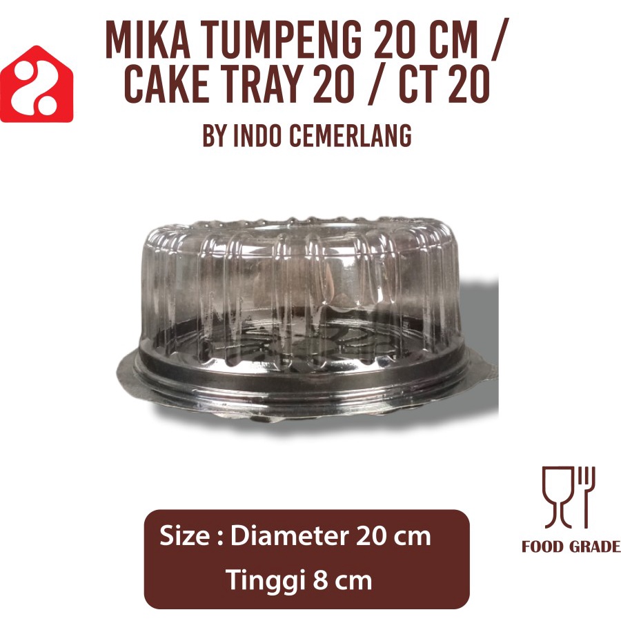 

Mika CT 20 | Cake Tart 20 Cm | Mika Bolu D 20 Cm | Mika Tumpeng 20 Cm|