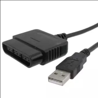 USB Converter Single, 1 Slot Stick Stik Ps2 to PS3 PC Laptop