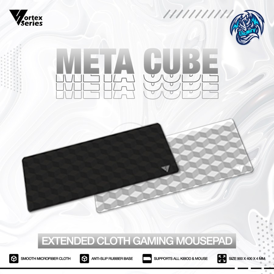 Vortex Series Meta Cube Cloth Gaming Mousepad