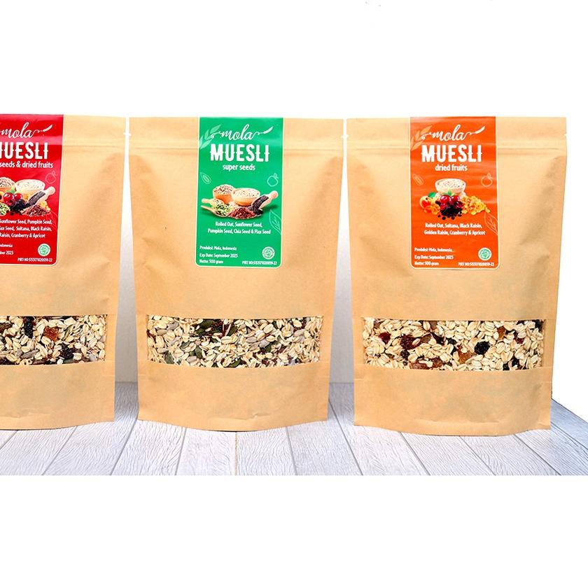

BAYAR DITEMPAT✔️Mola Muesli 500 gram|KD4