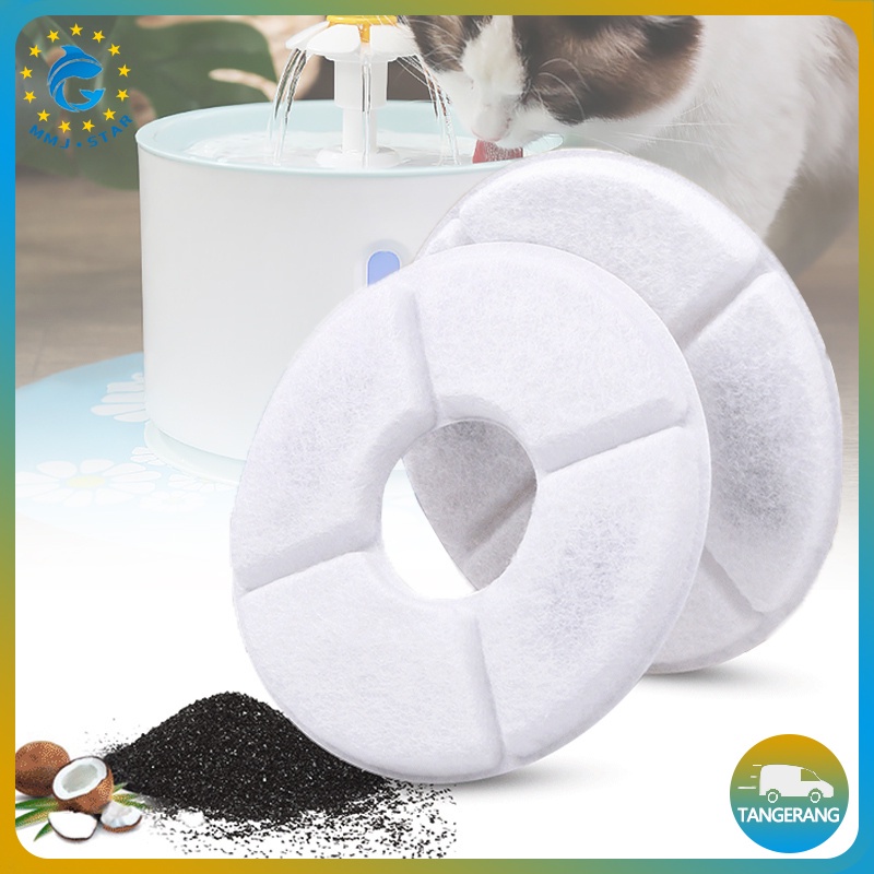 Filter Pengganti Bahan Karbon Aktif Untuk Hewan Peliharaan/Pet Fountain Filter/Filter Minum Air Kucing Anjing