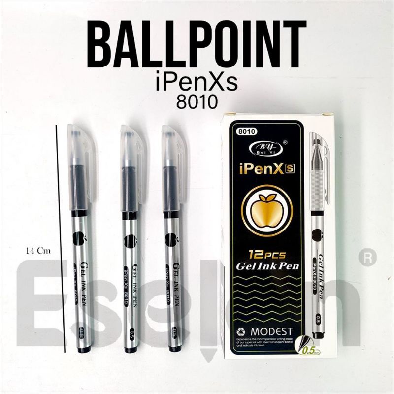 

POLPEN GEL 12 PCS APEL ESELON 8010/ ballpoint gel Eselon