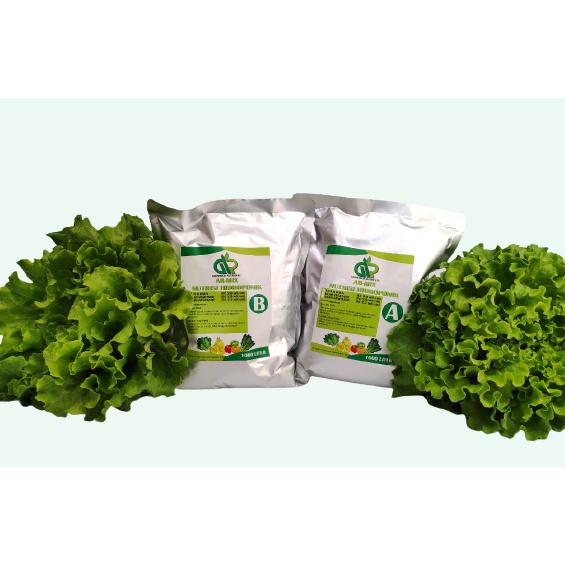 Nutrisi Ab Mix sayuran daun dan buah untuk 100 Liter
