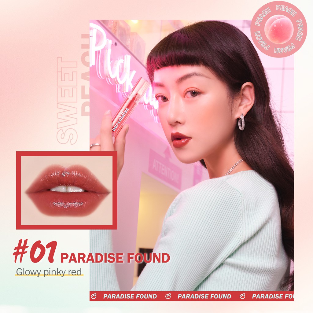 𝐑𝐀𝐃𝐘𝐒𝐀 - BNB Barenbliss Peach Makes Perfect Lip Tint Korea Lip Gloss