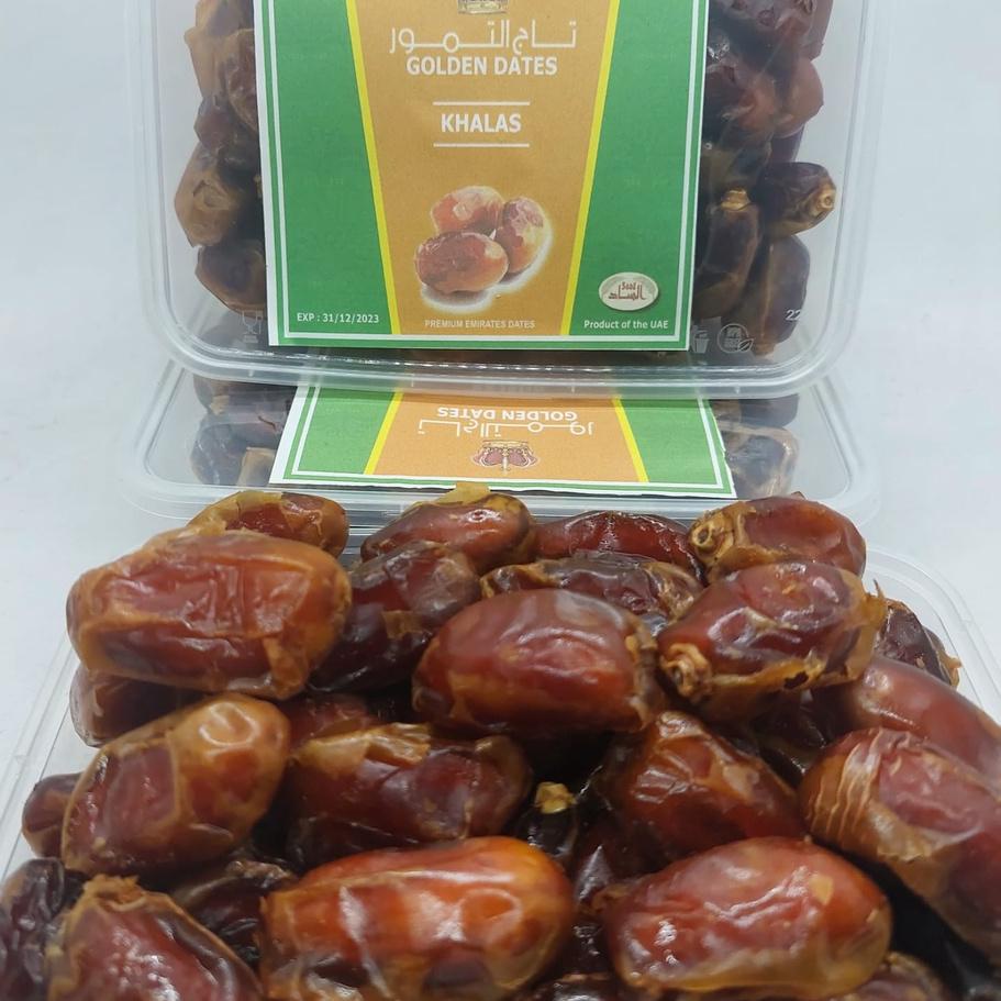 

✨SHOPEE MALL✨ kurma khalas mudu premium 1kg[ kemasan box mika] gas !!