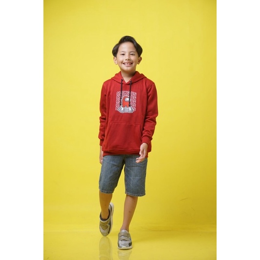 Hoodie Anak Laki-laki / Perempuan A.us ArhighresKids Kualitas Premium Karakter