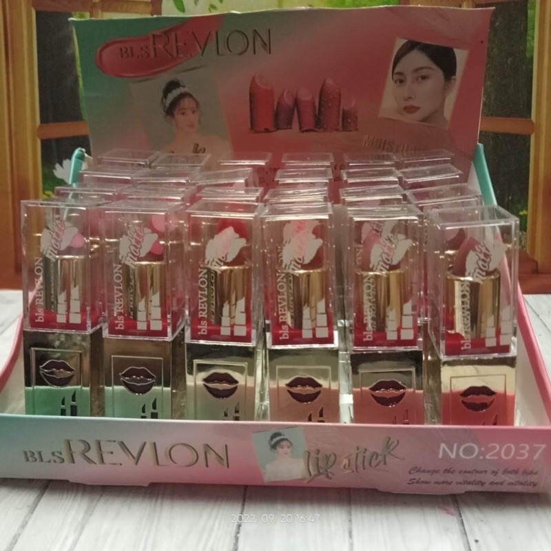 (24 Pcs) LIPSTICK PUTAR REVLON / MAYBELLINE