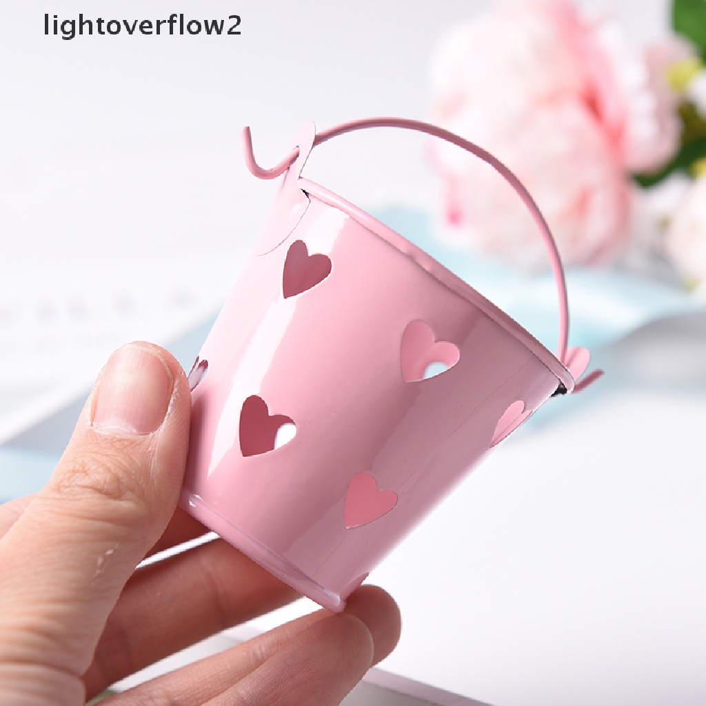 (lightoverflow2) Tempat Pensil Bentuk Hati Warna Pink Untuk Hadiah