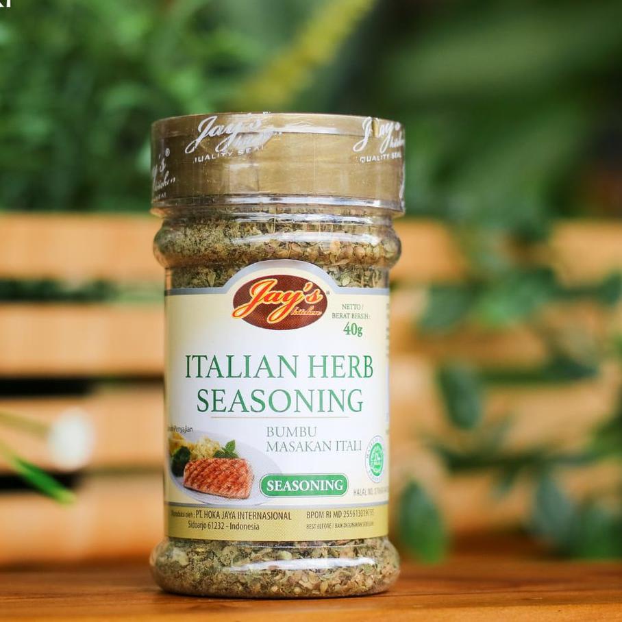 

Ready Stok Jay's Italian Herb Seasoning (Bumbu Masakan Italia) - 40 g !