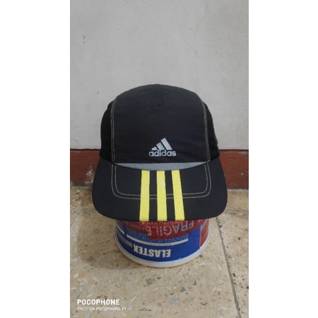 Topi Adidas running original second bekas