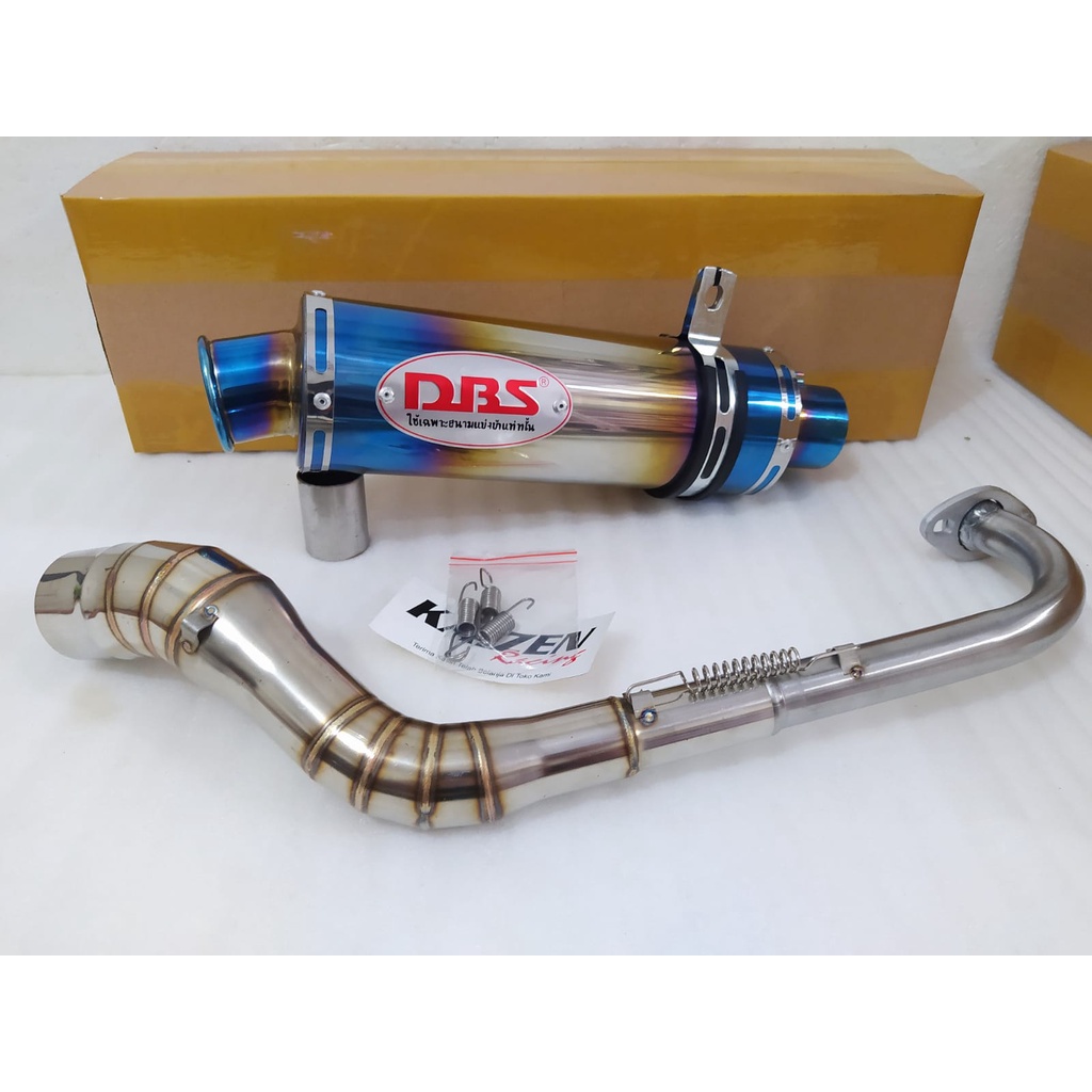 Knalpot DBS Thailand Fulset Yamaha Aerox Vva Connected Nmax New Lexi Fazzio Mio Sporty Smile Soul M3