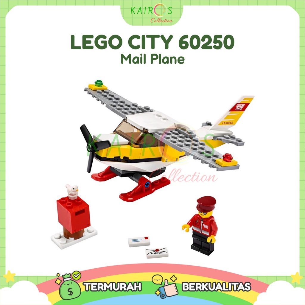 Lego City 60250 Mail Plane