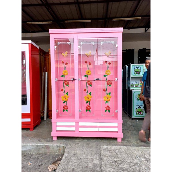 Lemari Gantungan Baju Gamis 3 pintu (Bekasi)