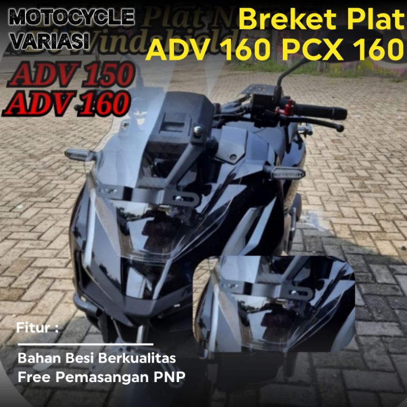 Breket Plat ADV 160 PCX 160 Breket Plat Windshield ADV 160 PCX 160