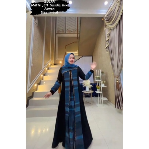 Gamis Zulfa Abaya Original by Zulfa (terbaru)