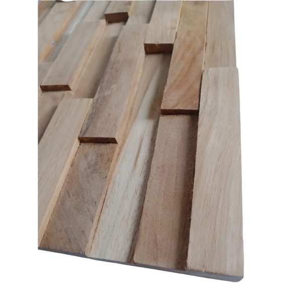 Panel Dinding Kayu Jati / wall panel 3D Tipe &quot;Z&quot; / Panel Kayu Jati Mozaik