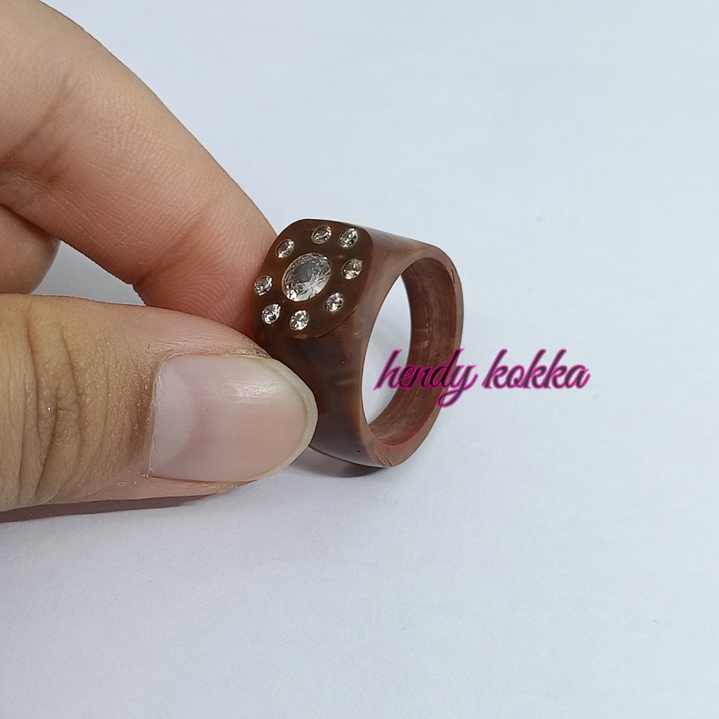 cincin kokka kaukah kaokah mata bunga CKT