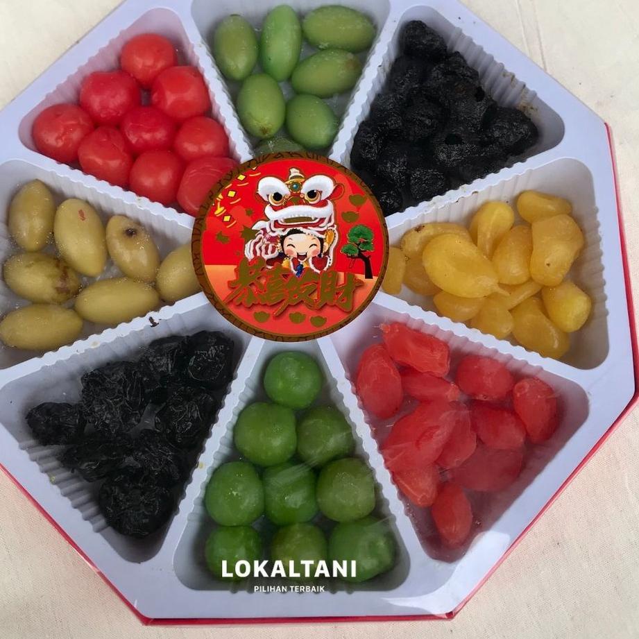 

Sale sale--Manisan Buah Campur Preserved Fruits Imlek China