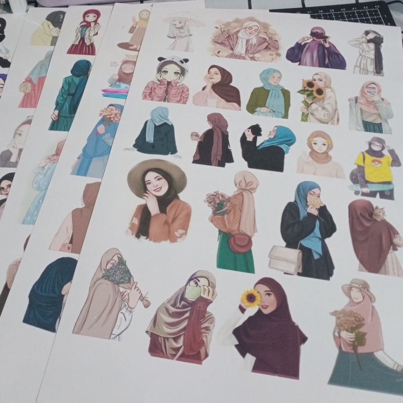 

Sticker Pocket Doff Ala Hijabers