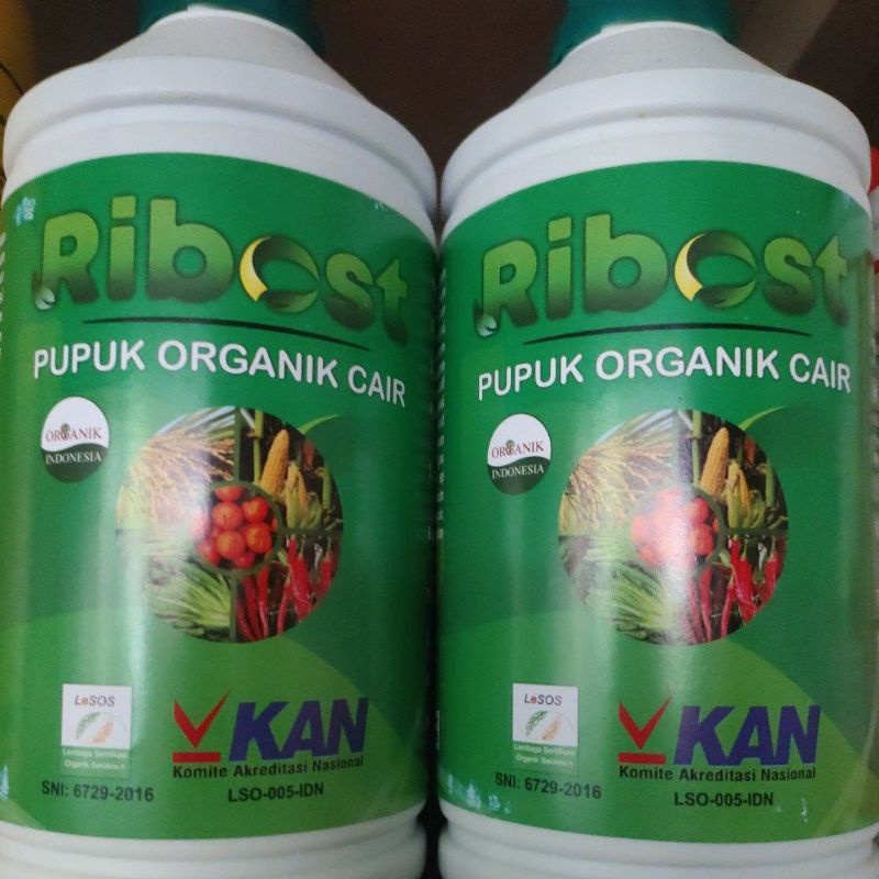 PUPUK ORGANIK CAIR RIBOST HIJAU 1LTR