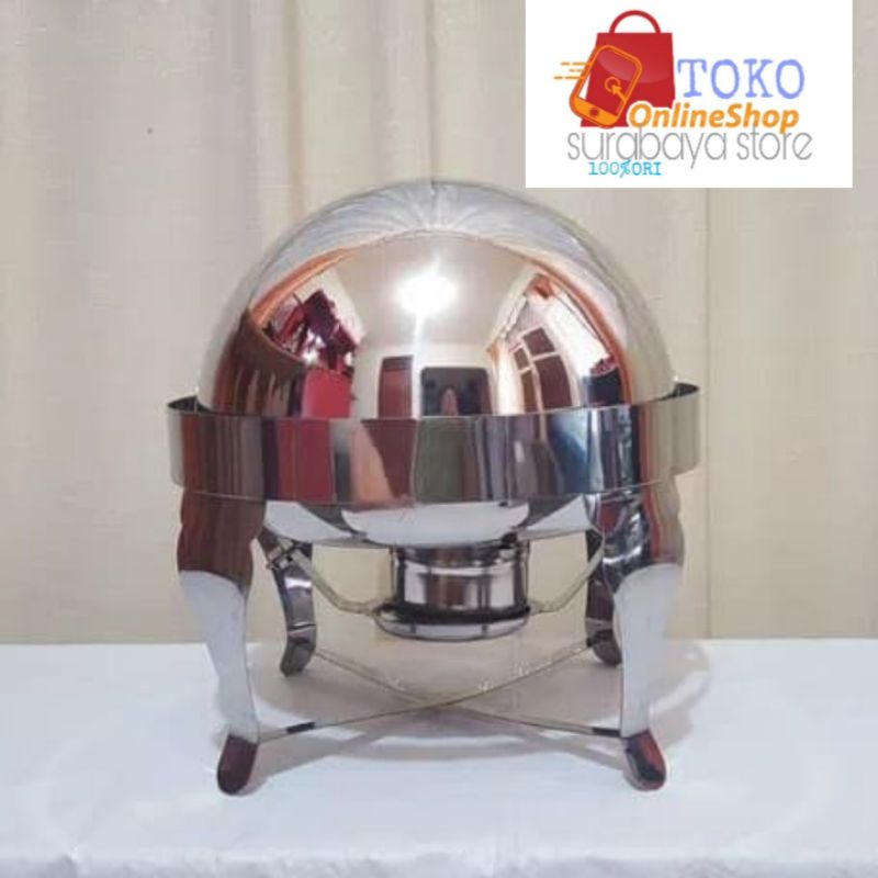 roll top tempat wadah prasmanan catering 26 cm stainless MASPION