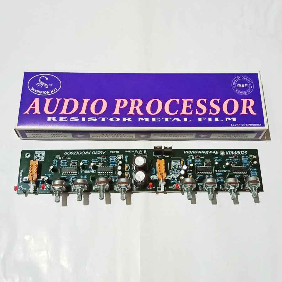 Kit Audio Processor Audio Prosesor by Scorpion