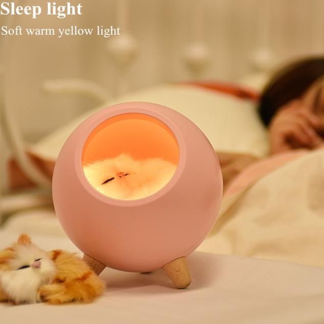 GRATIS ONGKIR✅lampu tidur little pet house - Merah Muda|RA6