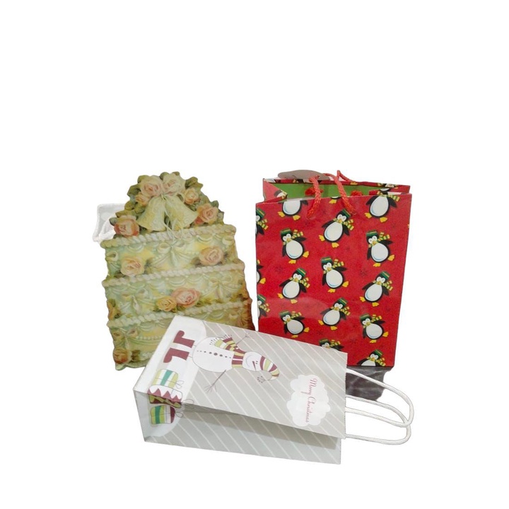 

TAS KERTAS GLOSY (PAPER BAG) JUAL SATUAN UNTUK SOUVENIR GIFT DLL