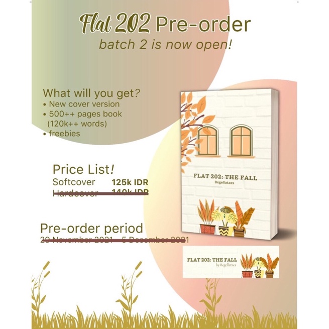 Fanbook Flat 202 by begellataes versi PO 2