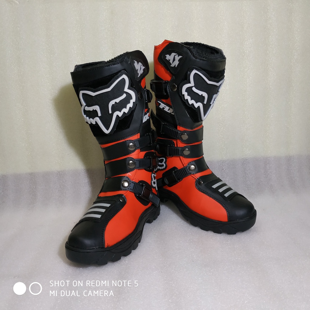 Sepatu cross anak sepatu balap anak trail adventure trabas sepatu motor cross terlaris 08