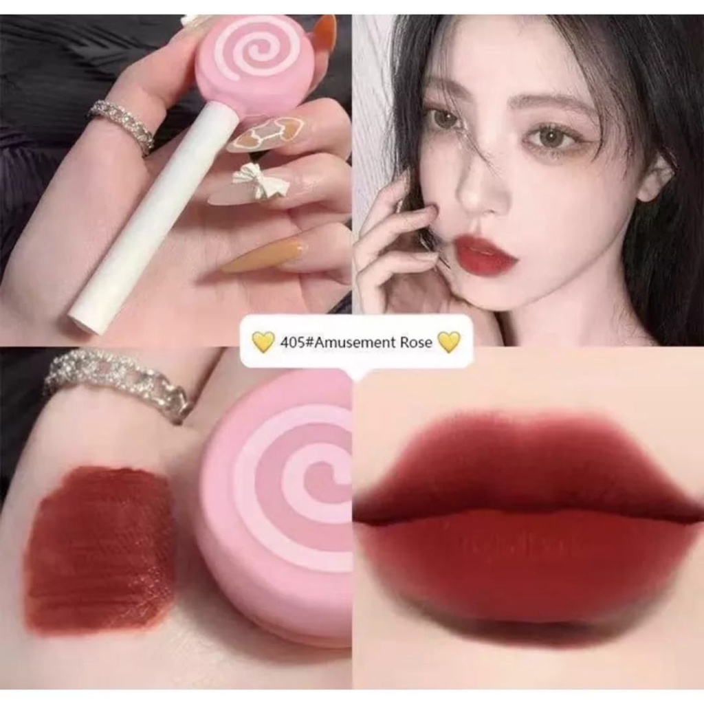 [PER PCS] Lolipop Lipgloss Silk Satin Soft Love In Max