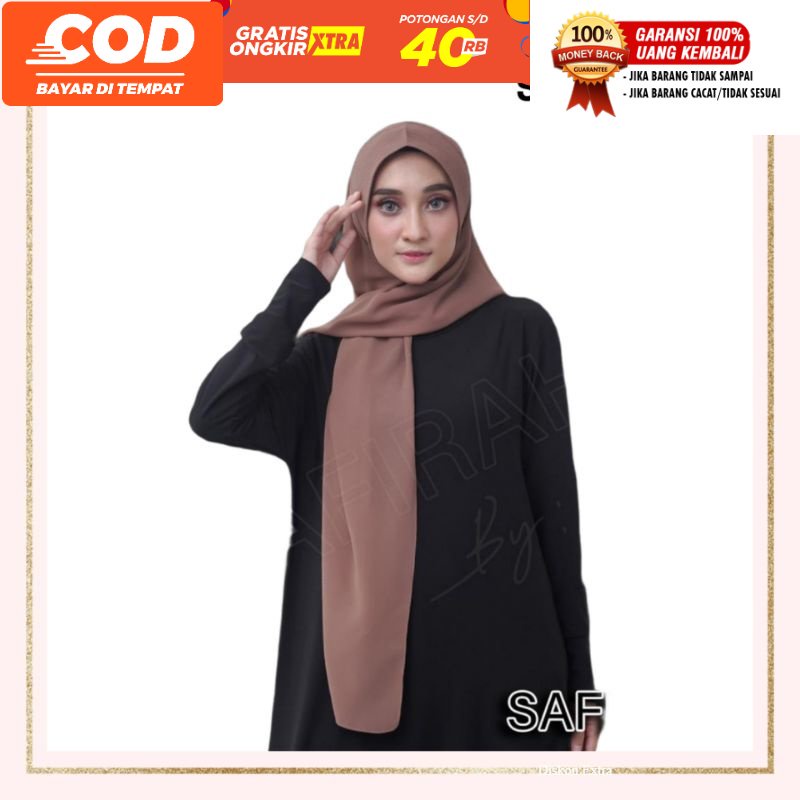 [fafihijab] HIJAB JILBAB PASHMINA PET INSTAN (ISI 5 PCS) GROSIR READY MAKASSAR MURAH