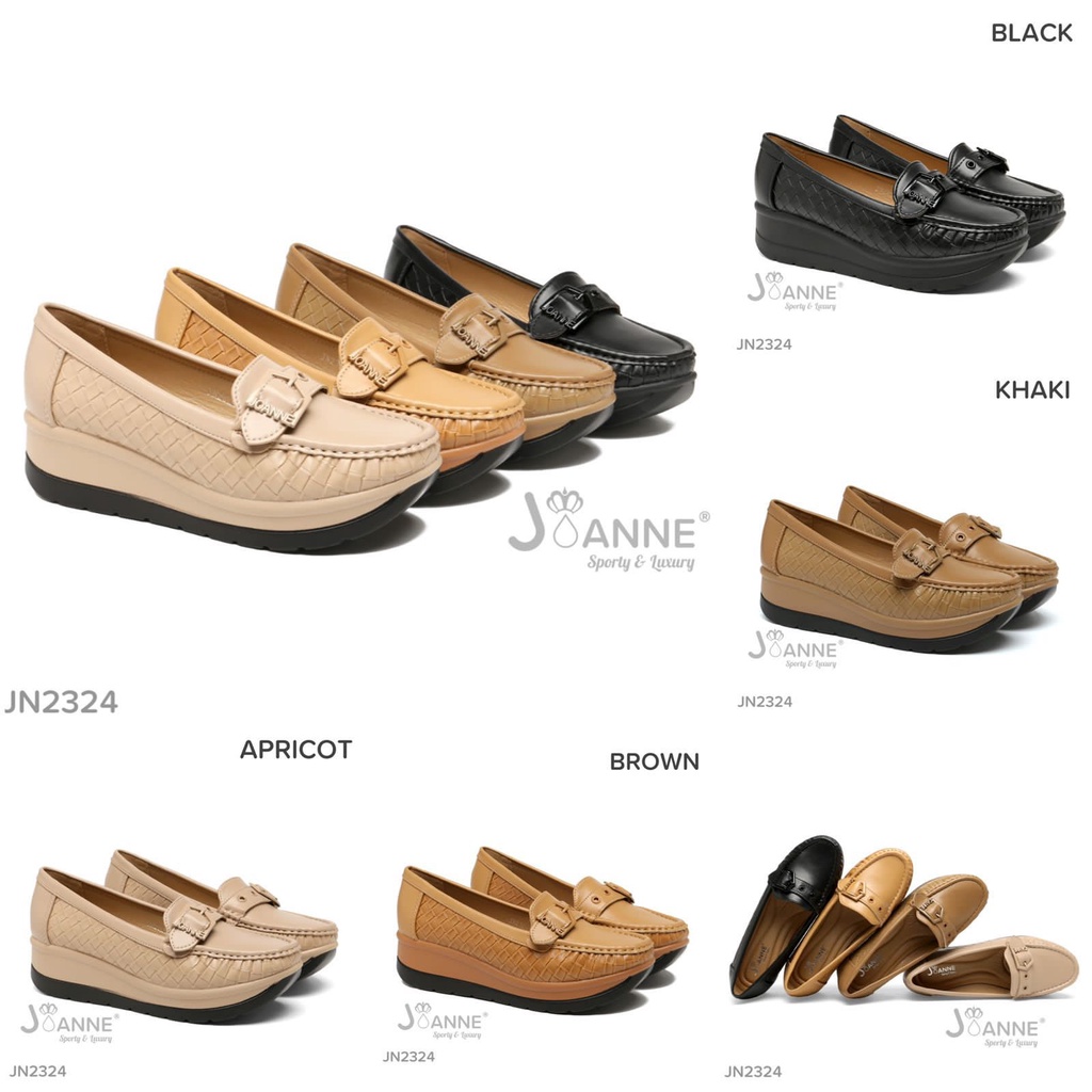 JOANNE Sepatu Wedges Shoes #JN2324 ORIGINAL