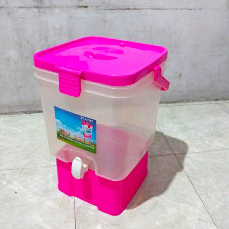 [ ⭐FREE ONGKIR⭐ ] Dispenser Drink jar jualan tempat air es jus 20liter Orlando food grade DX