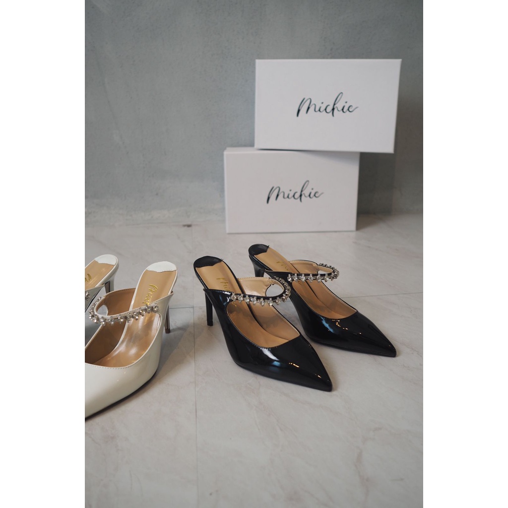 Charlotte Swarovski Mules