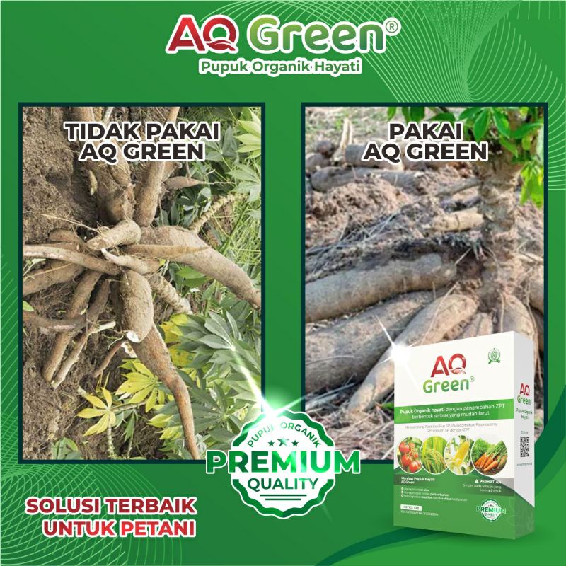 Pupuk Organik Hayati Bubuk Premium AQ GREEN 45 gr