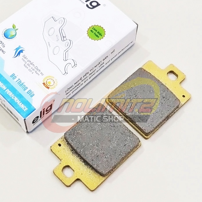 Kampas Rem Elig EM037 Brake Pad Depan Vespa Primavera Sprint LX S IGET