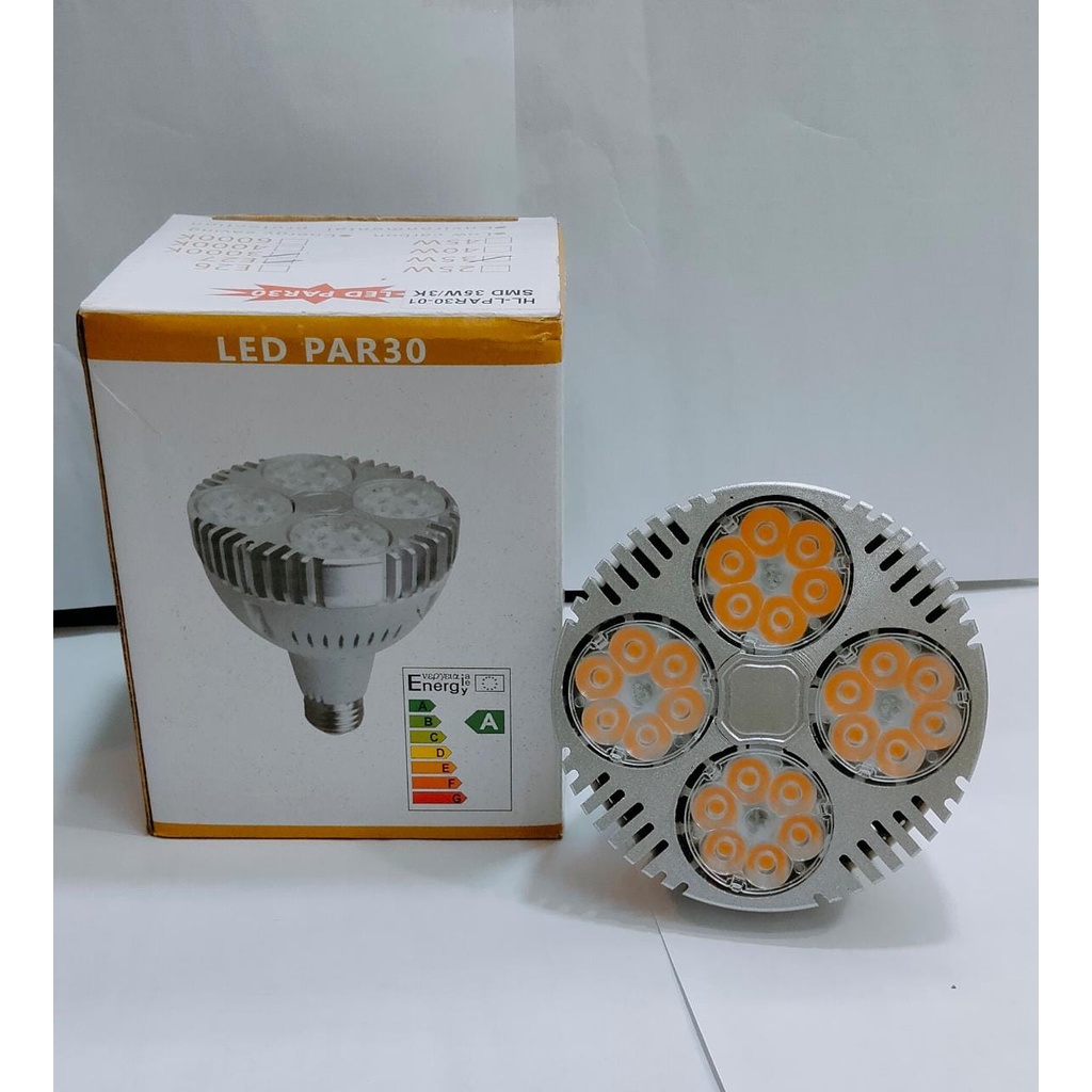 lampu led par 30 smd 35w cahaya 3000k / LAMPU PAR 30 SMD / LAMPPU LED 35W
