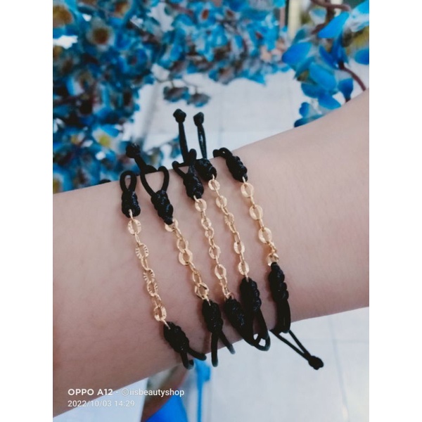 Gelang tali rantai 0,2gram 10karat "Semar Jawa"