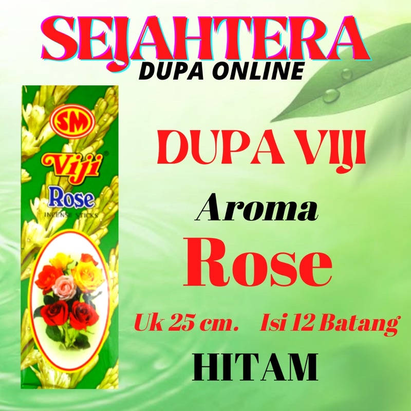 Dupa Hio Viji “ROSE” Uk 25cm 12 btg