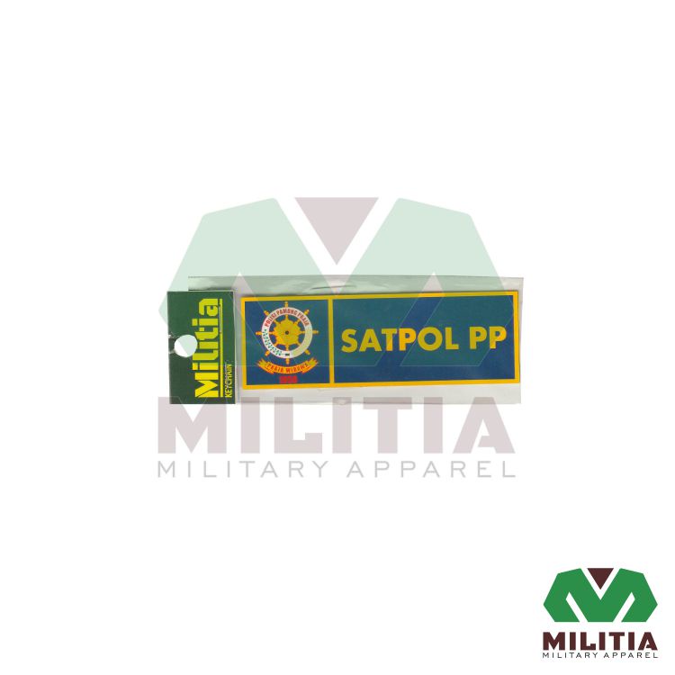Stiker Kecil Vynil SATPOL PP