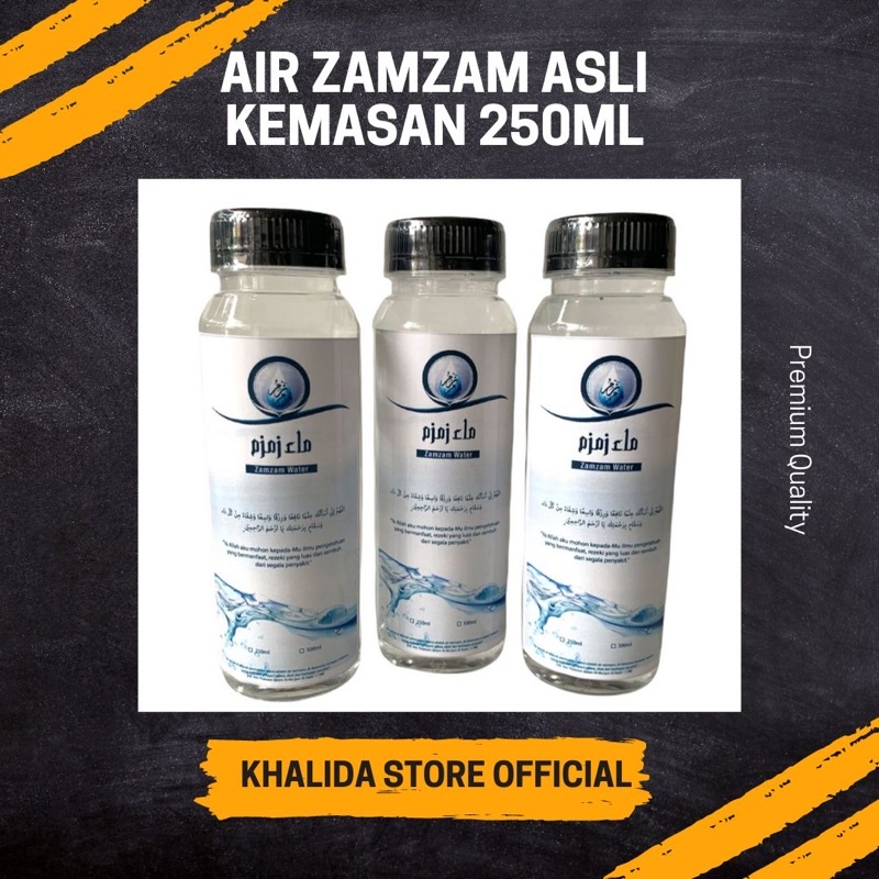 

Air Zam Zam Asli Saudi Repack 250ml