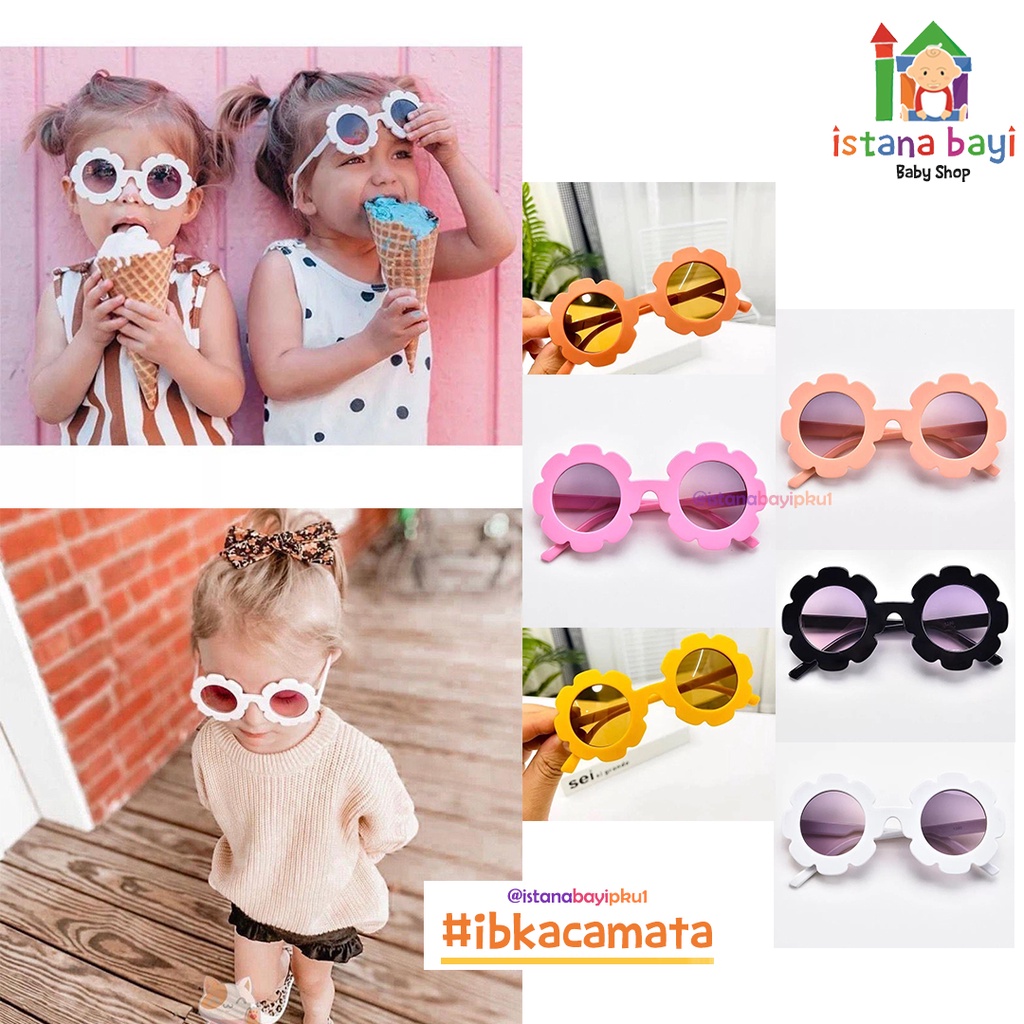 Kacamata anak/Kacamata Vintage 1-7 tahun kacamata anak model korea keninian