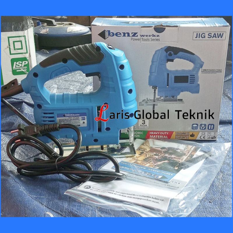 Mesin Gergaji Jigsaw BENZ / Mesin Potong Kayu Jigsaw 65mm