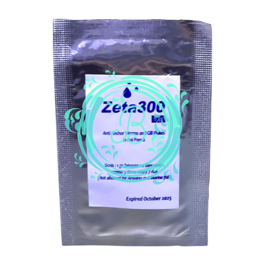 Dimilin Zeta300 Jepang 5gr Obat Pembunuh Parasit Kutu Ikan Zeta 300 Japan 5 gram